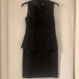 Double skirt over the knee dress